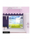 Cam Ocak Arkası Koruyucu | Pencere Ve Kelebek