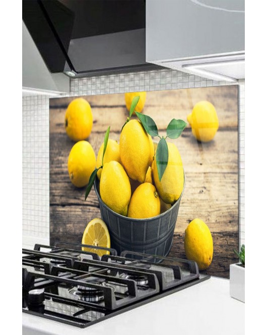 Cam Ocak Arkası Koruyucu Ankastre Arkası Koruyucu | Limon