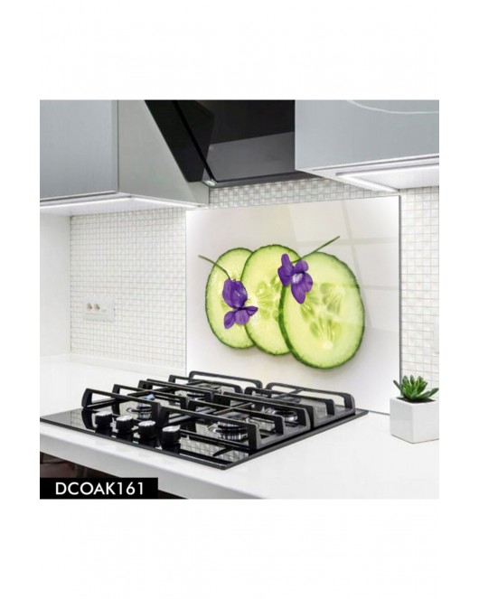 Cam Ocak Arkası Koruyucu Limon